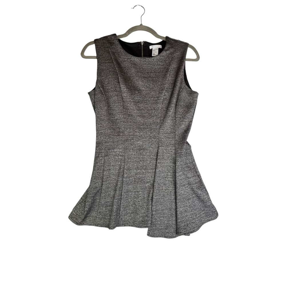 H&M zipped back sleeveless top